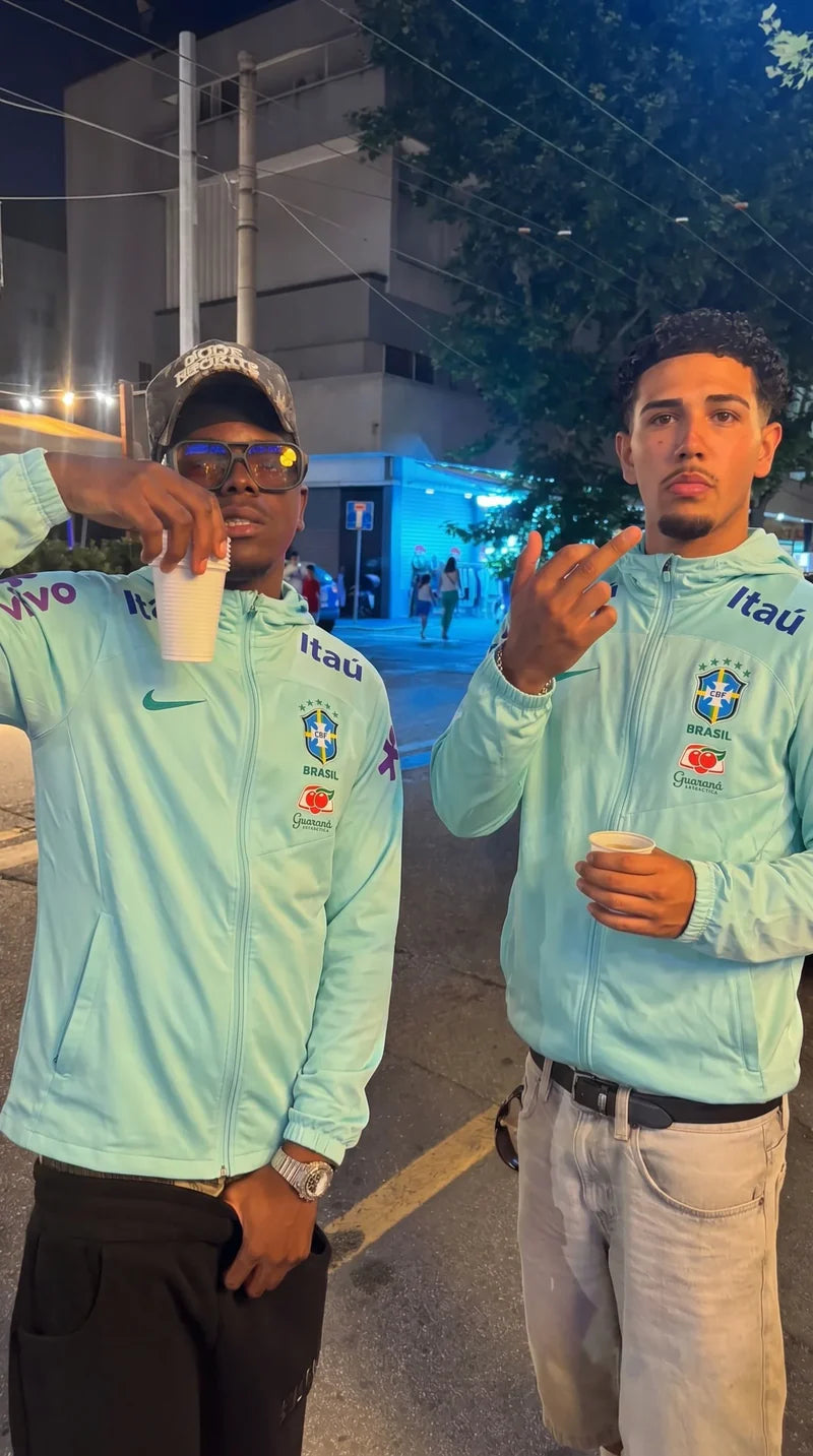 BRAZIL WINDBREAKER MINTGRÜN