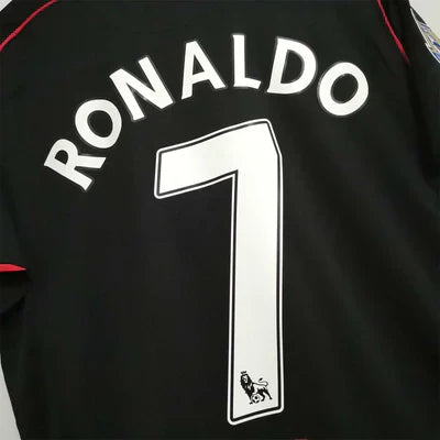 MANCHESTER UNITED 2007/08 RETRO LONG SLEEVE HOME SHIRT