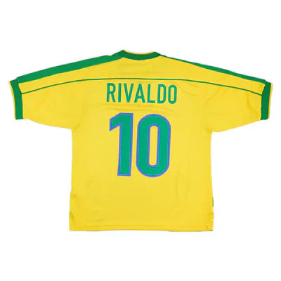 BRAZIL 1998 RETRO WC HOME SHIRT
