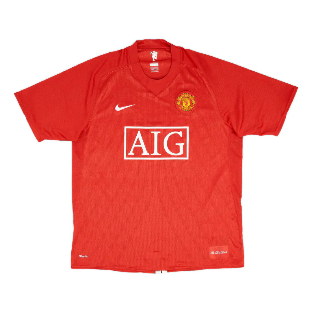 MANCHESTER UNITED 2007-08 HOME SHIRT