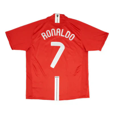 MANCHESTER UNITED 2007-08 HOME SHIRT